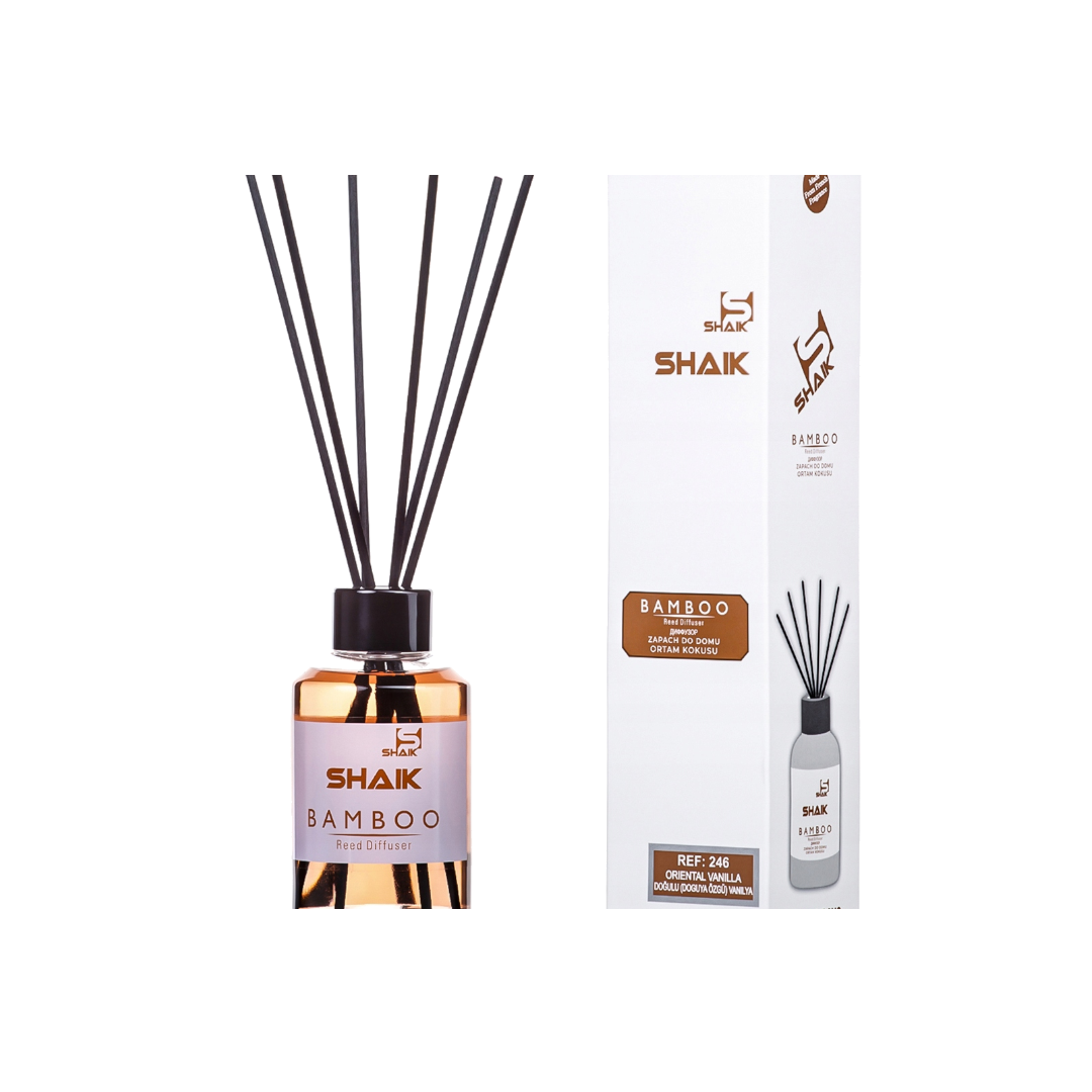 Aromadiffuser cu bețe Shaik 100ml Vanilie Orientală