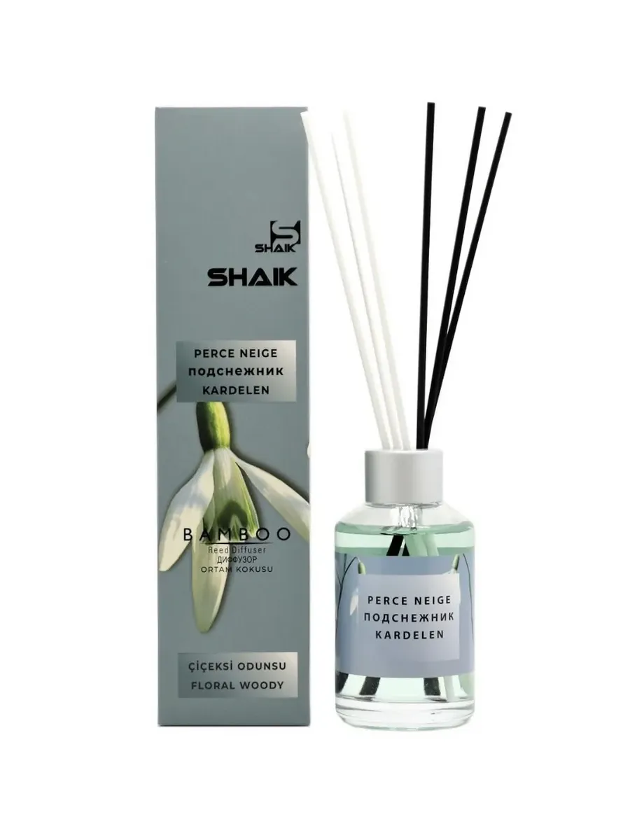 Aromadiffuser cu bețe Shaik 100 ml ceai verde