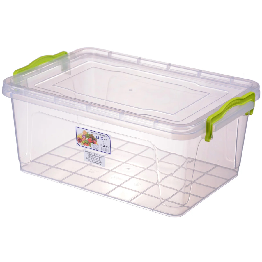 Container alimente din plastic 9.5L nr.7 37,5*25.5*16.6 L-107
