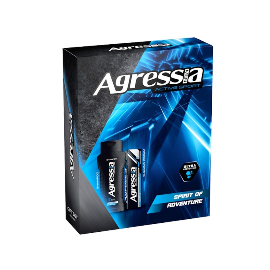 Kit AGRESIA (shampoo 250g + cremă d/br 100g) Protecţie Ultra