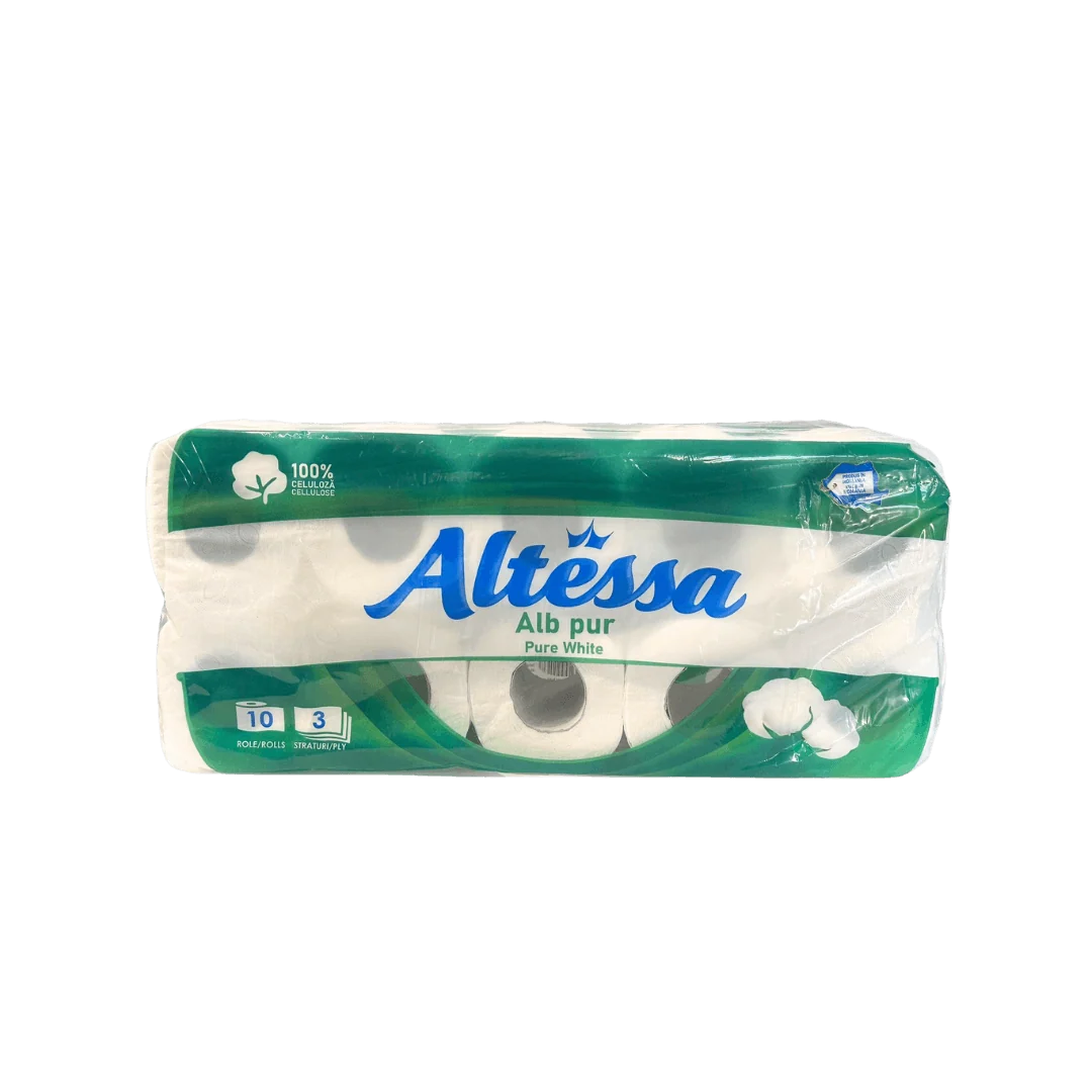 ALTESSA Hârtie igienică white, 3 straturi, 24 role