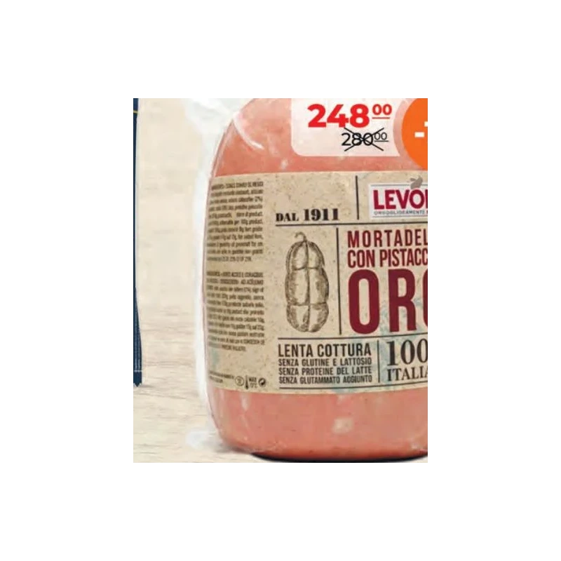 Levoni Mortadella Oro, 1 kg