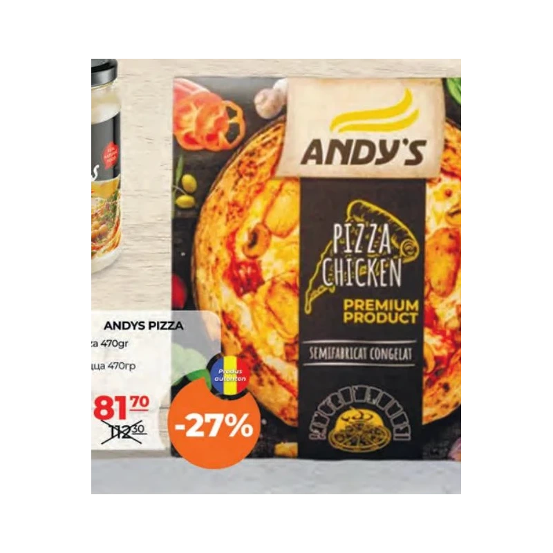 Andy’s Pizza Chicken, 470 g