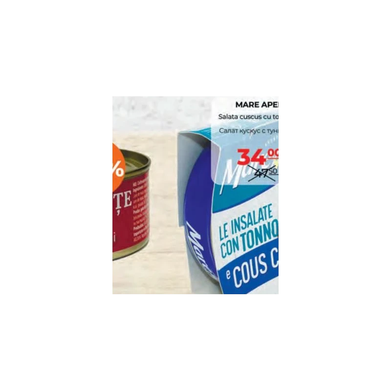 Mare Aperto ton cu couscous, 160 g