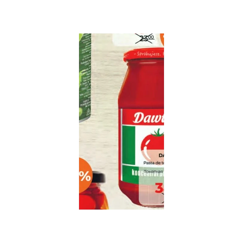 Dawtona pastă de tomate 30%, 550 g
