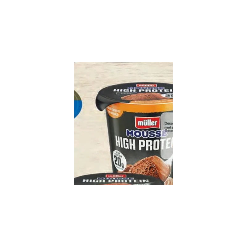 Muller protein mousse caramel sărat, 200 g