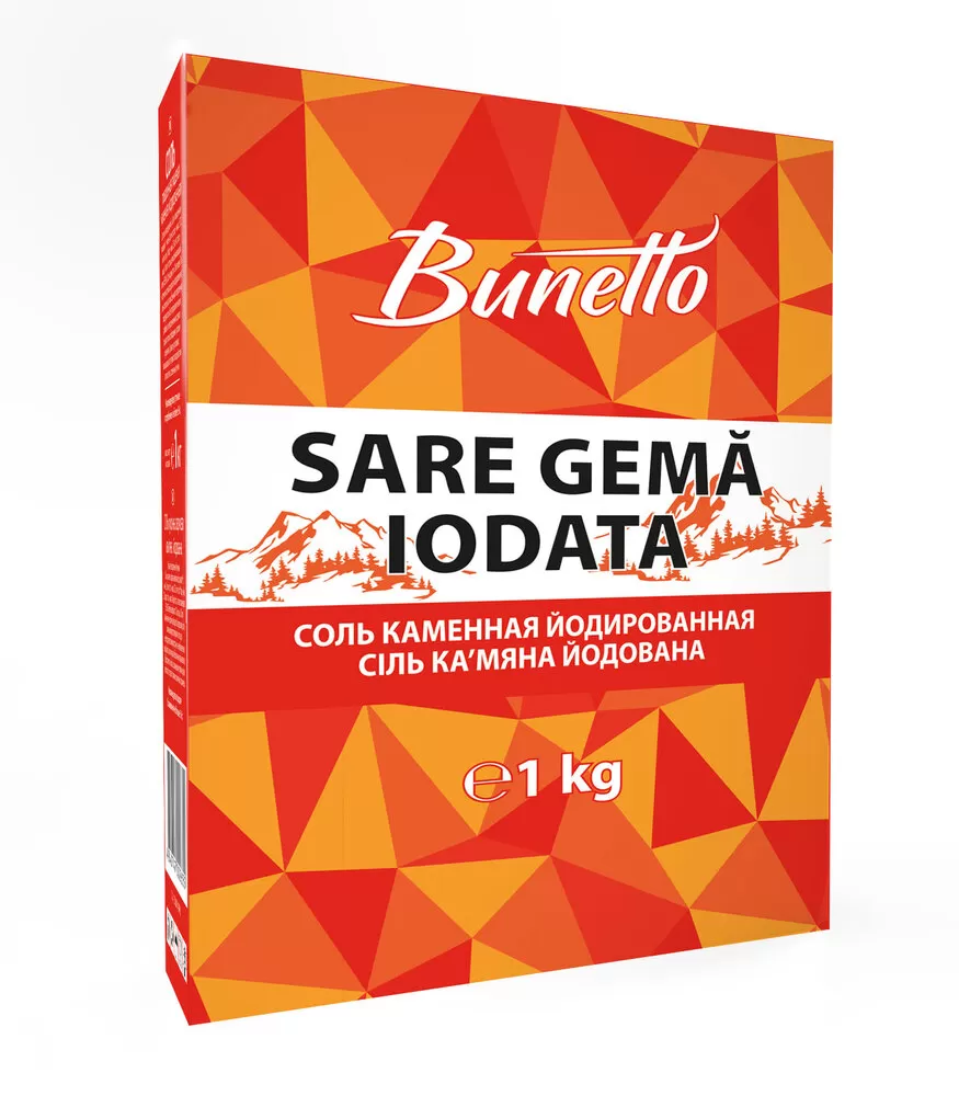 Bunetto sare iodată, 1 kg
