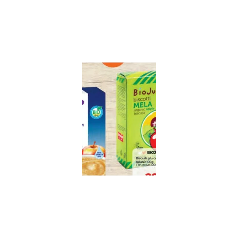 BioJunior biscuiți cu mere, 100 g