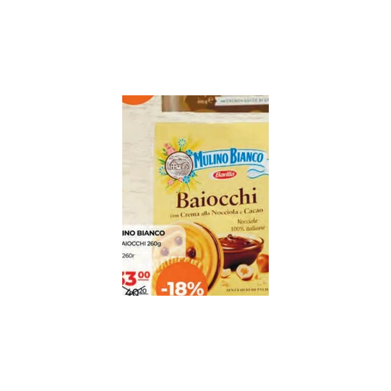 Mulino Bianco Baiocchi, 260 g