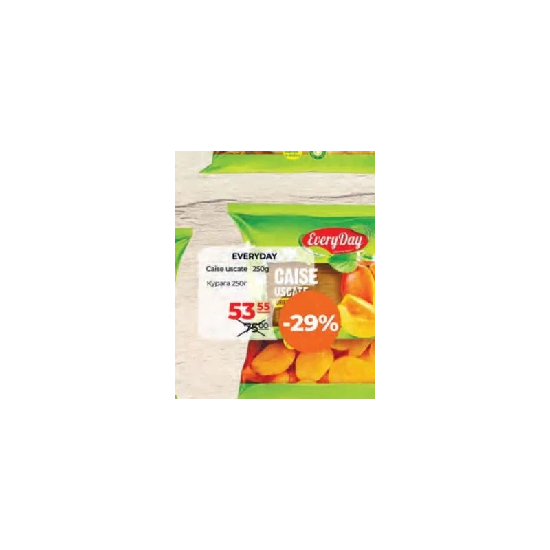 Everyday caise uscate, 250 g