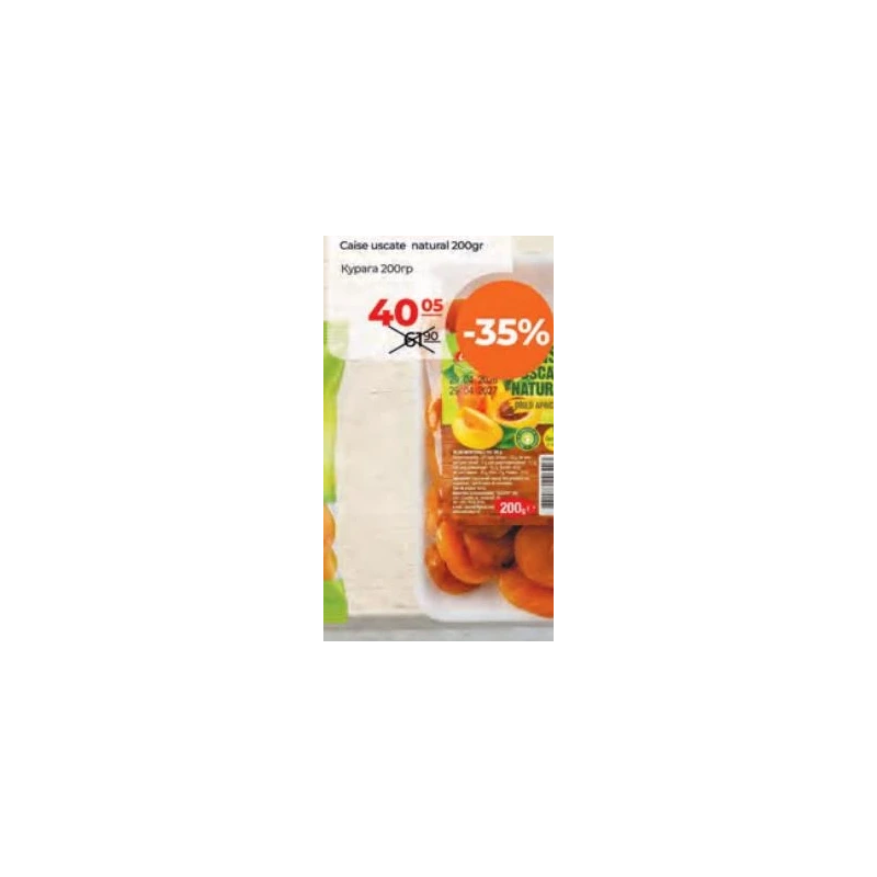 Everyday caise naturale uscate, 200 g