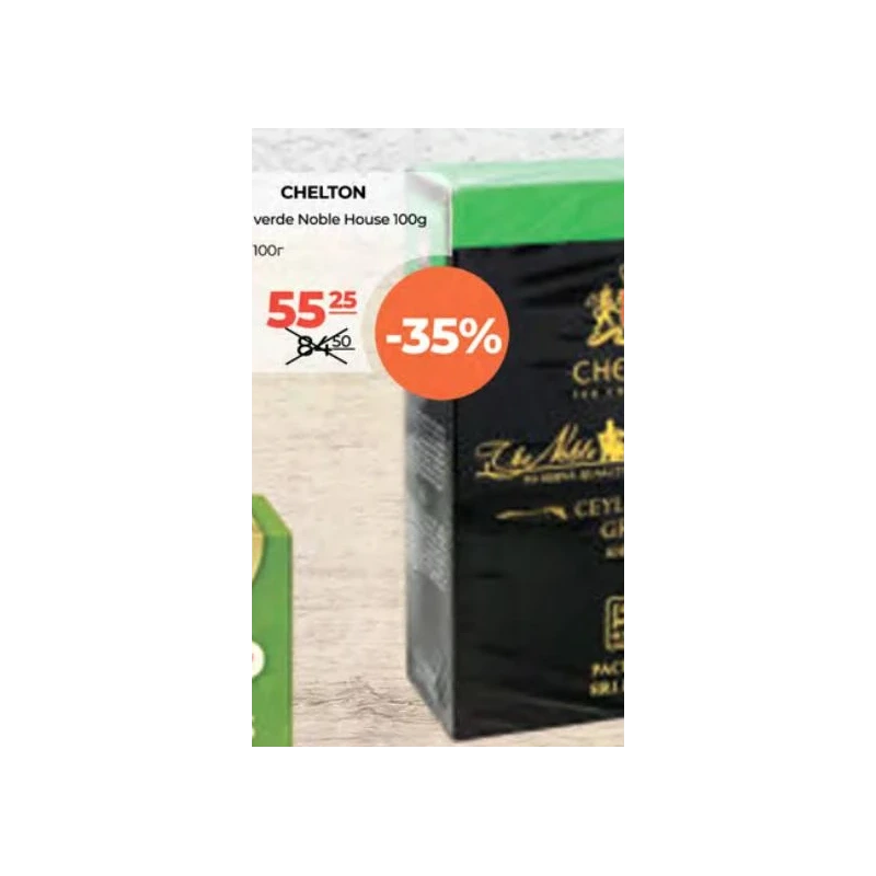 Chelton Noble House ceai verde, 100 g