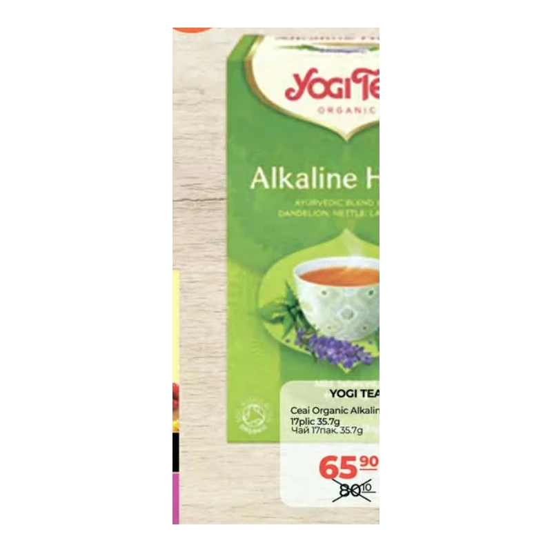 Yogi Tea Alkaline Herbs, 17 plicuri