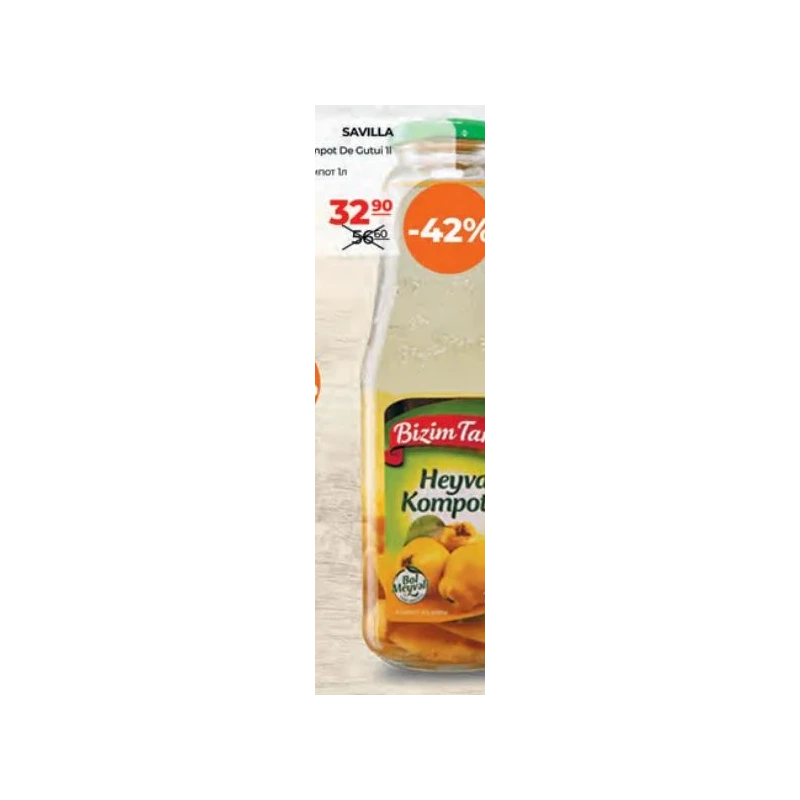 Savilla compot de gutui, 1 L
