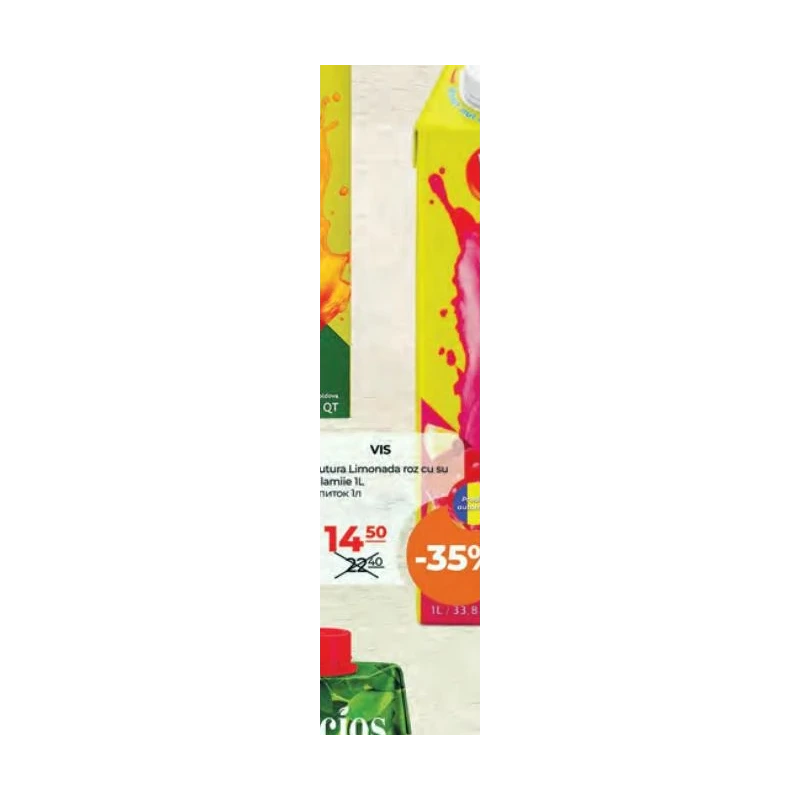 Vis limonadă roz, 1 L