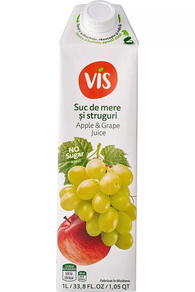 Vis băutură mere și struguri, 1 L