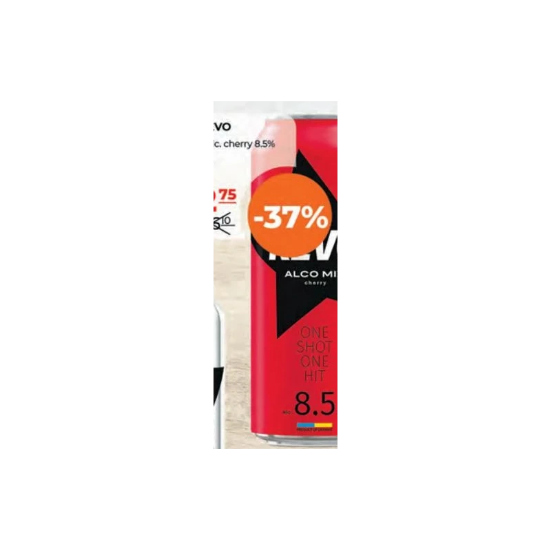 Revo Cherry băutură alcoolică 8,5%, 500 ml