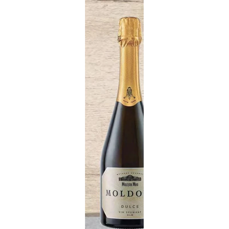 Moldova de Luxe vin spumant dulce, 750 ml