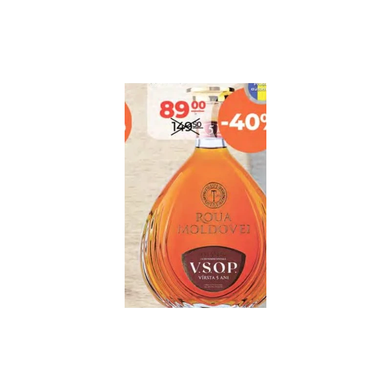 Roua Moldovei VSOP divin 5 ani, 500 ml
