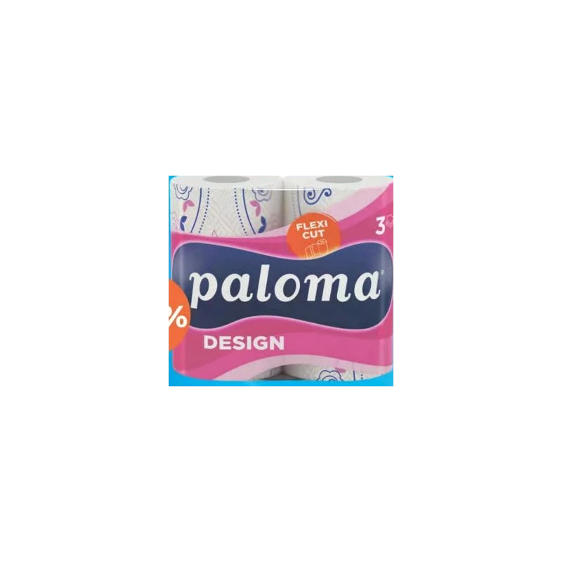 Paloma Design prosoape de hârtie, 2 role