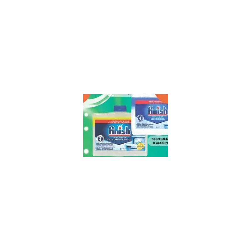 Finish soluție pentru curățarea mașinii de spălat vase, 250 ml