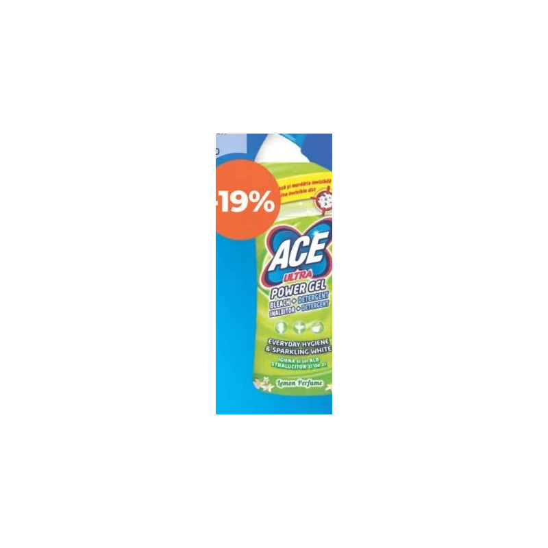 Ace Ultra Power Lemon soluție de curățare, 750 ml