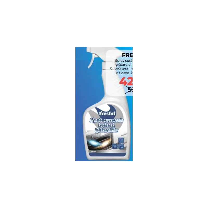 Fresini spray pentru curățarea cuptorului și grătarului, 500 ml