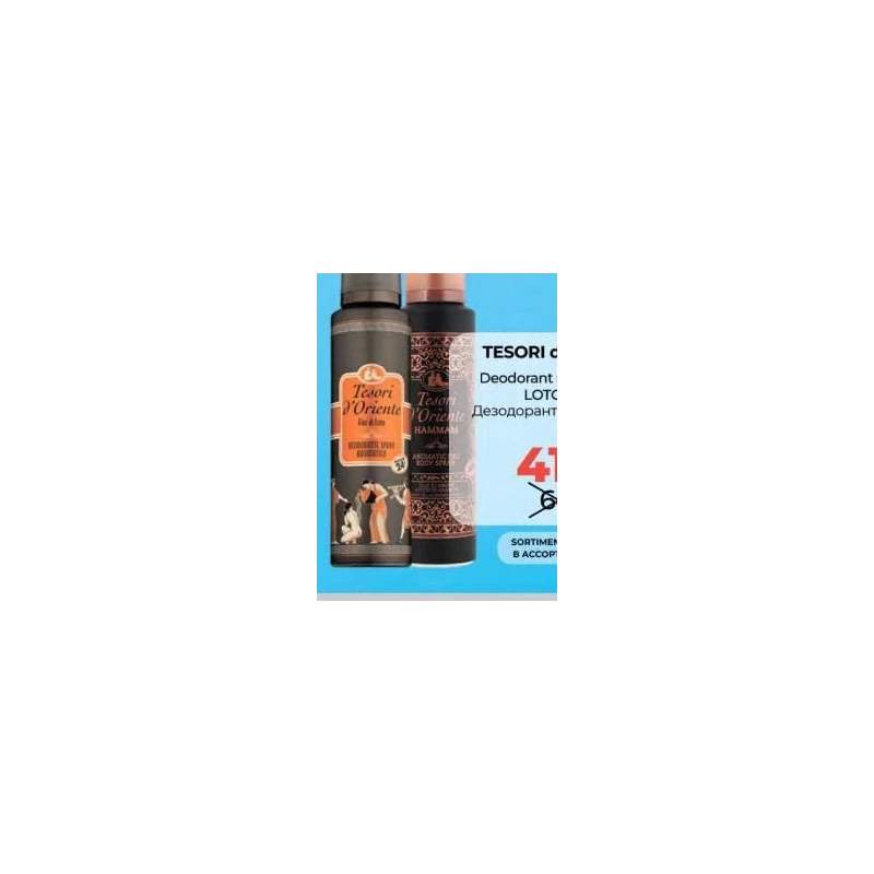 Tesori d'Oriente Fior di Loto deodorant spray, 150 ml