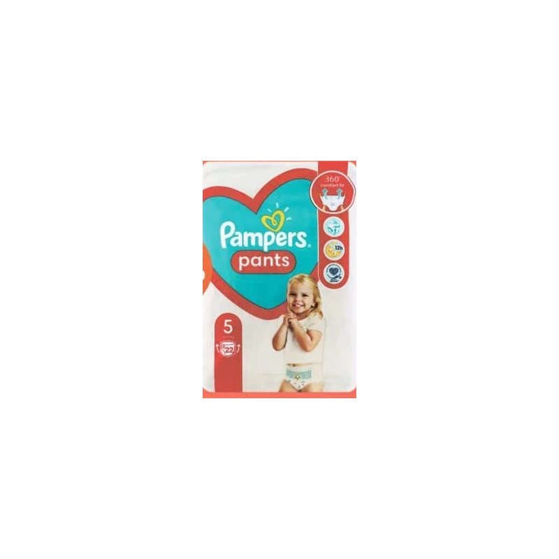 Pampers Pants scutece-chiloței, 22 bucăți