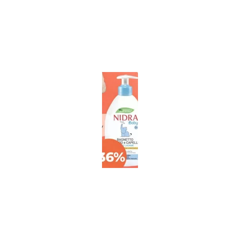Nidra Baby gel de duș și șampon, 500 ml