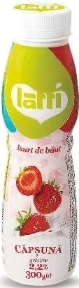 Latti iaurt de băut, diverse sortimente, 2,2% grăsime, 300 g