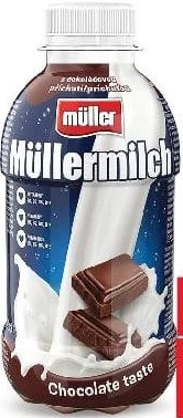 Müllermilch lapte cu arome, diverse sortimente, 1,3–1,5% grăsime, 377–400 ml