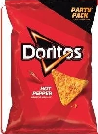 Doritos Nacho Chips cu gust de hot pepper / brânză, 160 g