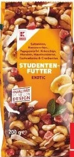 K-Classic mix exotic de nuci și fructe, 200 g