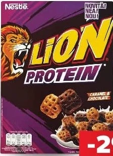 Nestlé cereale cu proteine Lion / Cini-Minis / Chocapic, 340 g
