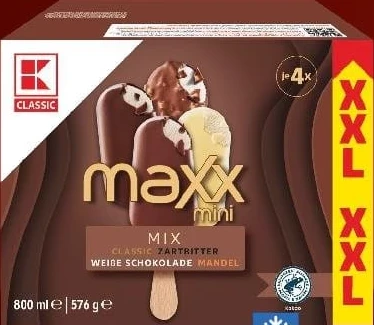 K-Classic Maxx înghețată mini mix, 16 x 50 ml