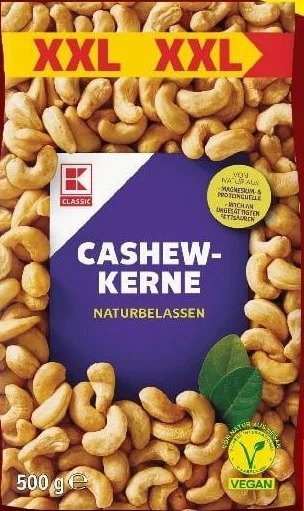 K-Classic caju natur, 500 g