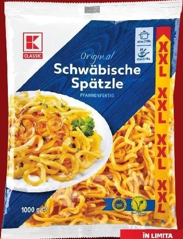 K-Classic tăiței cu ou, 1 kg