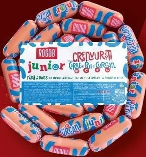 Rogob crenvurști Junior din carne de pui și curcan