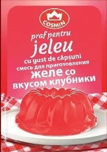 Cosmin praf pentru jeleu, diverse arome, 65 g