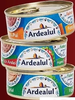 Ardealul pastă vegetală, diverse sortimente, 100 g