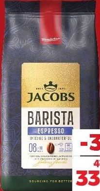 Jacobs Barista cafea boabe Espresso, 1 kg