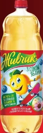 Jivcic băutură răcoritoare necarbogazoasă / carbogazoasă, mere / pere / lămâie, 1 l