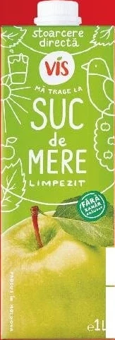 VIS suc de mere limpezit, fără zahăr, 1 l