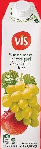 VIS suc de mere / mere-struguri / tomate, 1 l