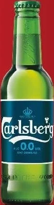 Carlsberg bere blondă fără alcool, 0,33 l