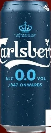 Carlsberg bere blondă fără alcool, 0,5 l