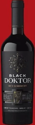 Black Doktor vin roșu demidulce, 0,75 l