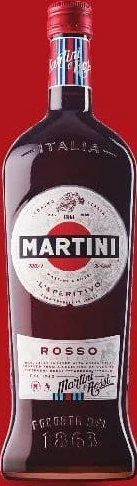 Martini vermut Rosso, 15% alcool, 1 l