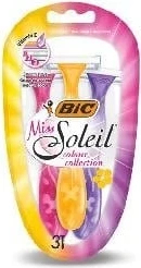 BIC Miss Soleil aparat de ras pentru femei cu 3 lame Colour Collection, 3 buc / 3+1 buc